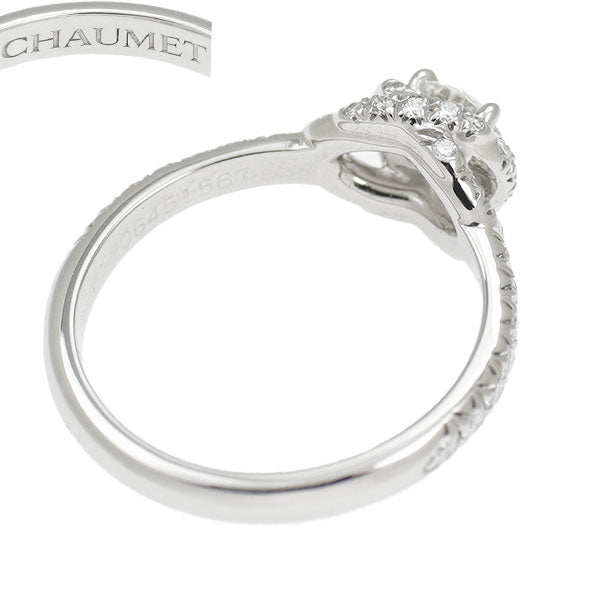 Chaumet Pt950 Diamond Ring 0.30ct E VS2 3EX Lien 