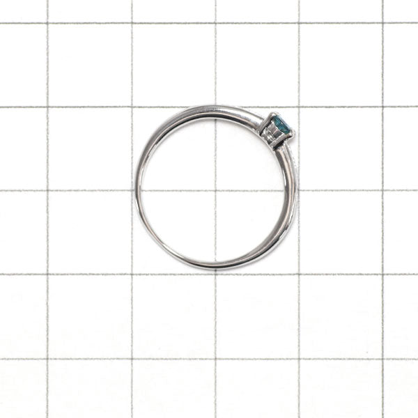 希少 Pt900 アレキサンドライト ダイヤモンド リング 0.25ct D0.25ct