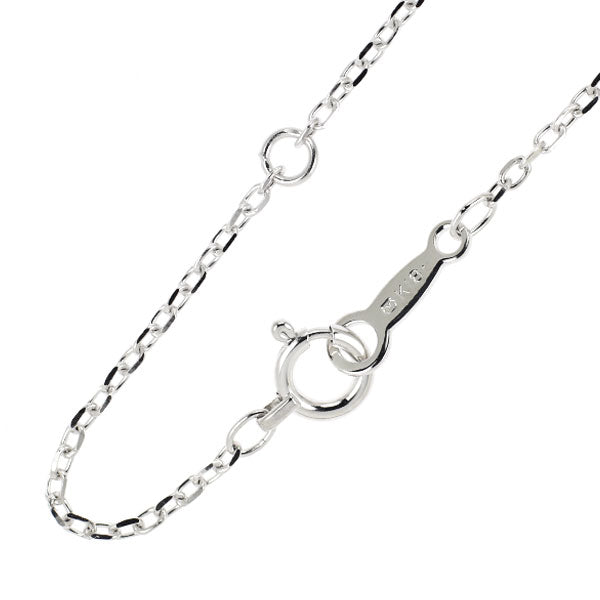 MIKIMOTO K18WG Chain Necklace Azuki 