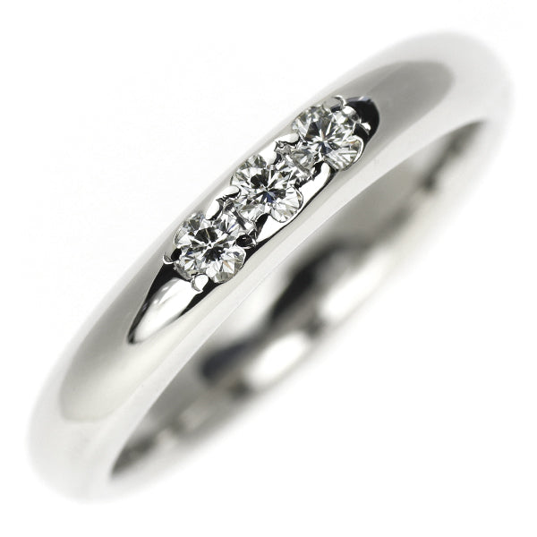 MIKIMOTO Pt950 Diamond Ring 0.10ct 