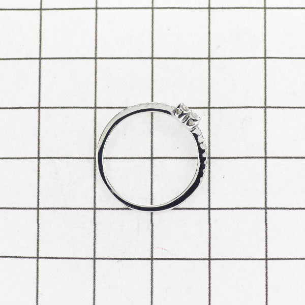 Ponte Vecchio K18WG Diamond Ring 0.18ct Heart 