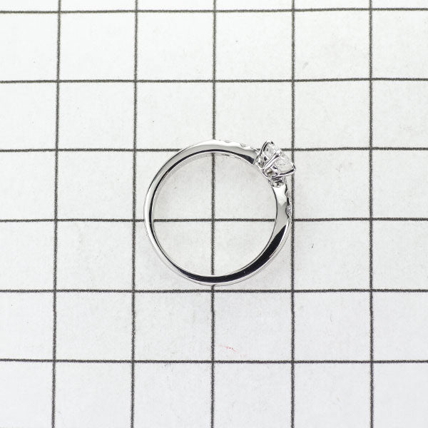 ミキモト Pt950 ダイヤモンド リング 0.28ct D0.06ct