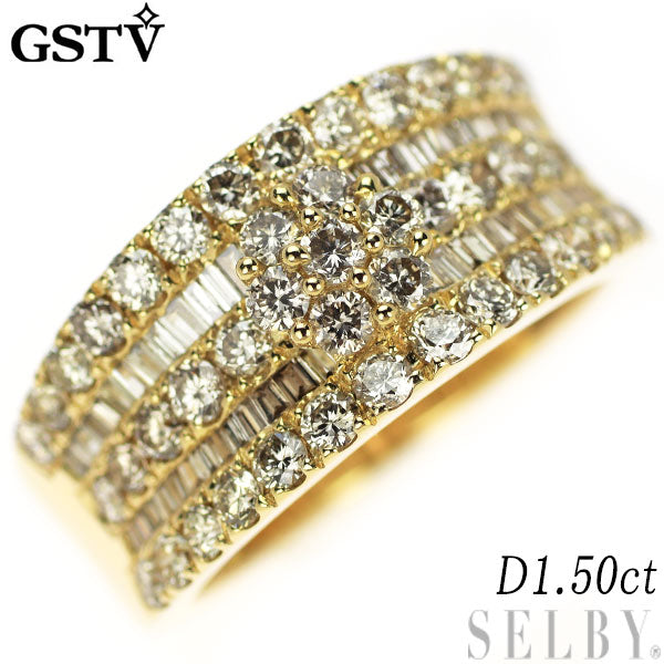 GSTV K18YG ダイヤモンド リング 1.50ct – セルビーオンラインストア