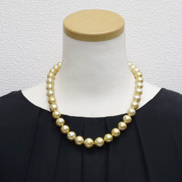 SV White South Sea Pearl Necklace Diameter approx. 10.0-14.5mm 