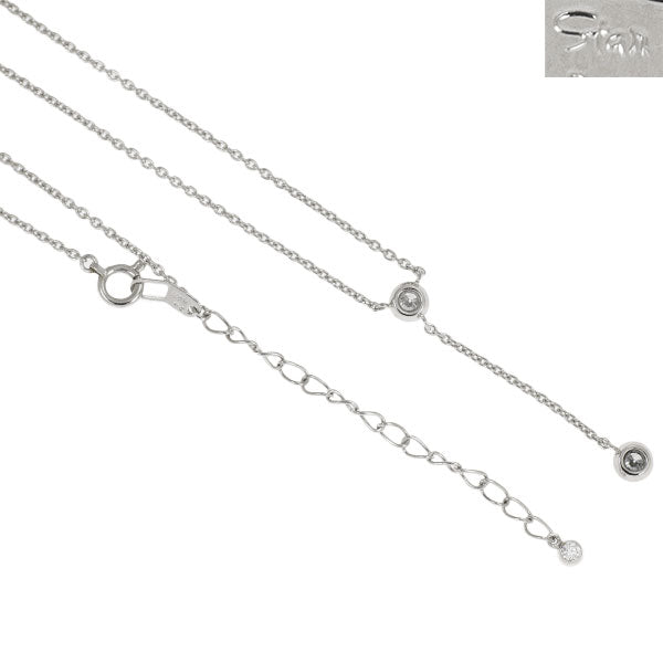 Star Jewelry Pt900 Diamond Necklace 0.20ct 