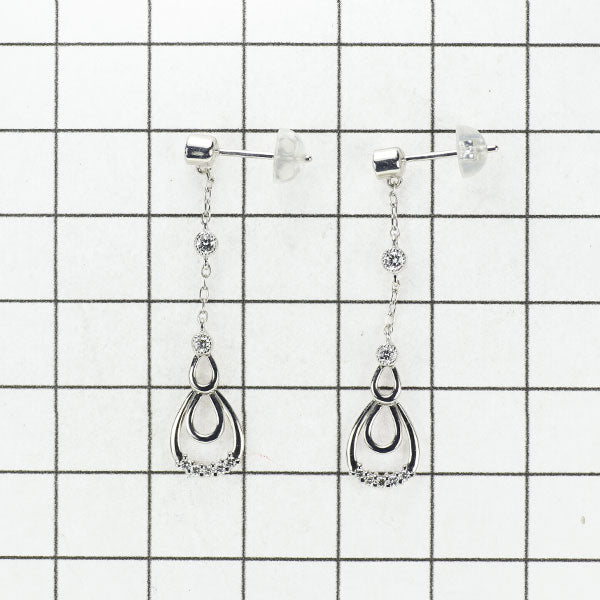 Ragujunob K18WG Diamond Earrings 0.28ct 