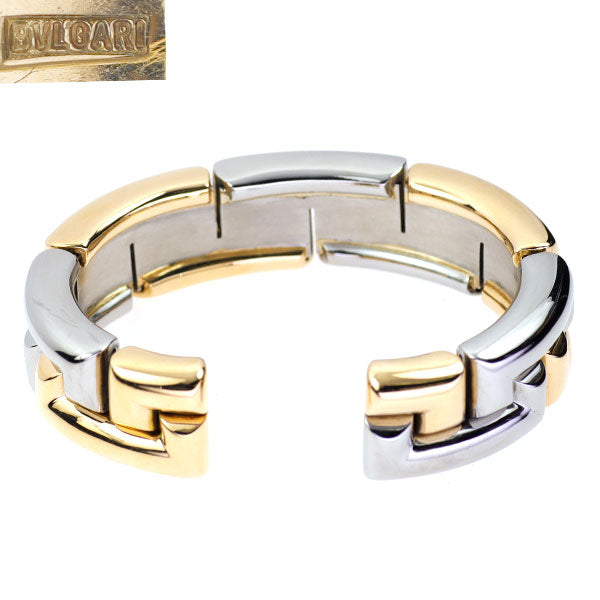 Bulgari SS/K18YG Bangle 