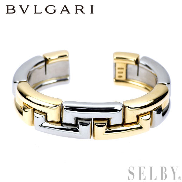 Bulgari SS/K18YG Bangle 