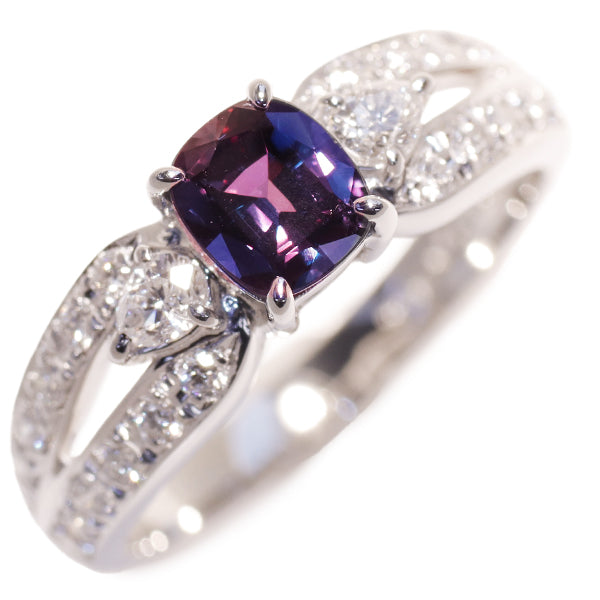 MIKIMOTO Pt950 Brazilian Alexandrite Diamond Ring 0.70ct 0.39 Rare #11.0《Selby Ginza Store》【S Like New Polished】【Used】Normal price ¥1,600,000⇒Christmas Sale price ¥1,400,000