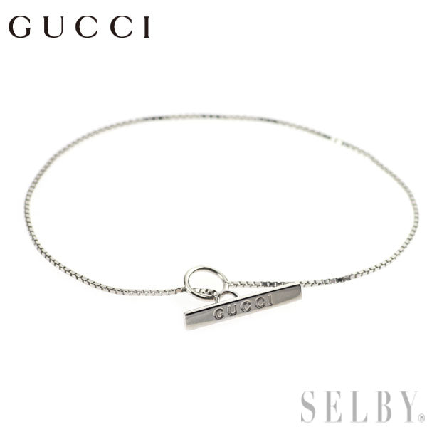 Gucci K18WG Bracelet Lariat 