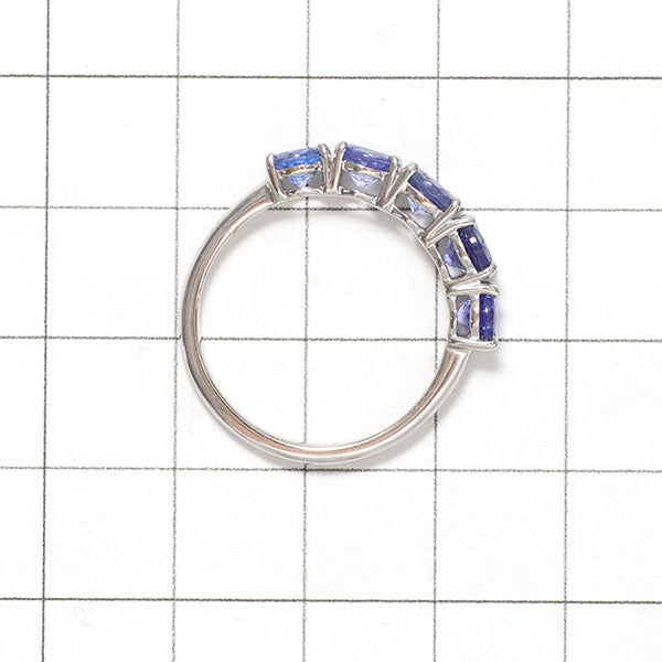 GSTV Pt950 Tanzanite Ring 2.00ct Single Letter 