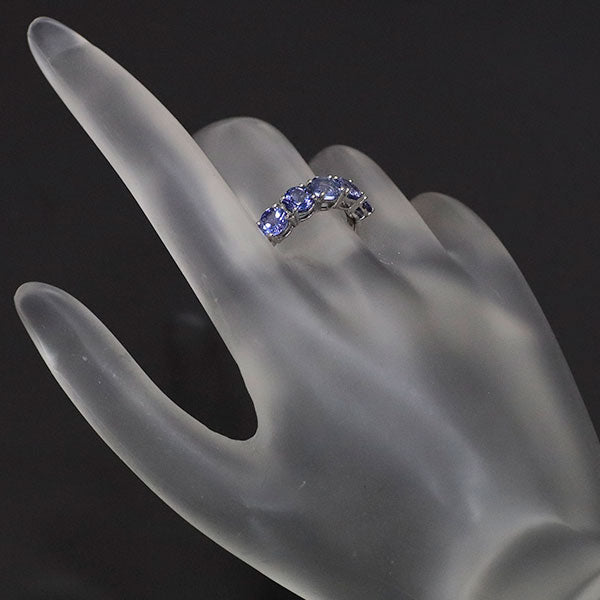 GSTV Pt950 Tanzanite Ring 2.00ct Single Letter 