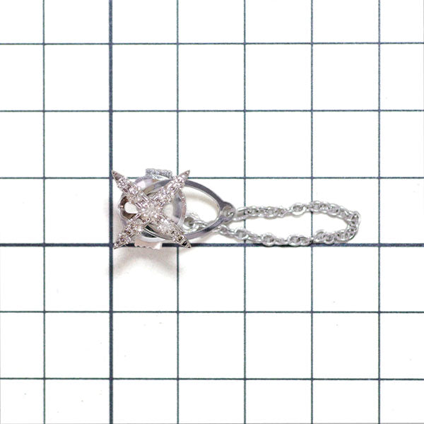 カシケイ K18BG ブラウンダイヤモンド タイピン 0.50ct ネイキッド