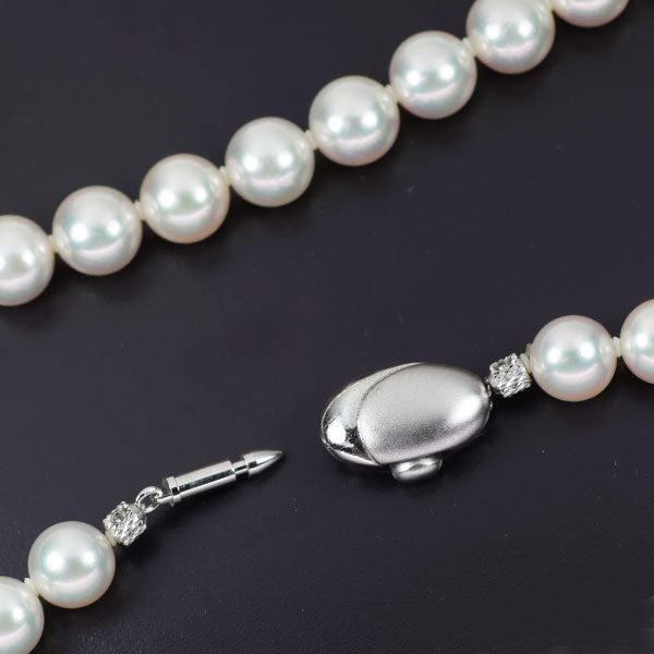 SV Akoya pearl necklace, diameter approx. 7.9-8.4mm 