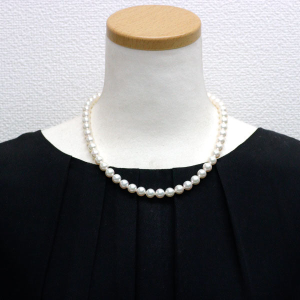 SV Akoya pearl necklace, diameter approx. 7.9-8.4mm 