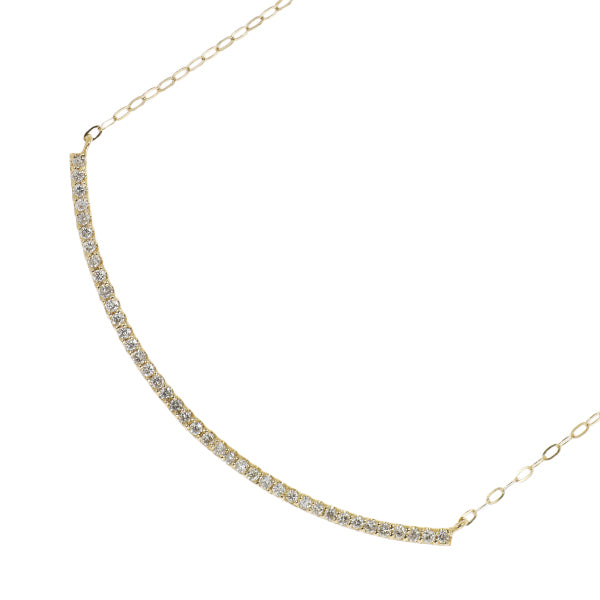 K18YG Diamond Necklace 0.20ct 