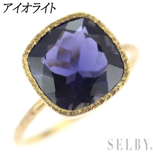 K18YG Iolite Ring 