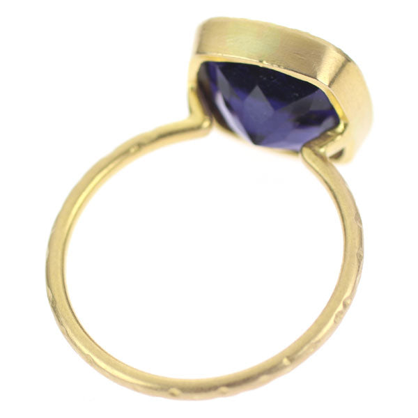 K18YG Iolite Ring 