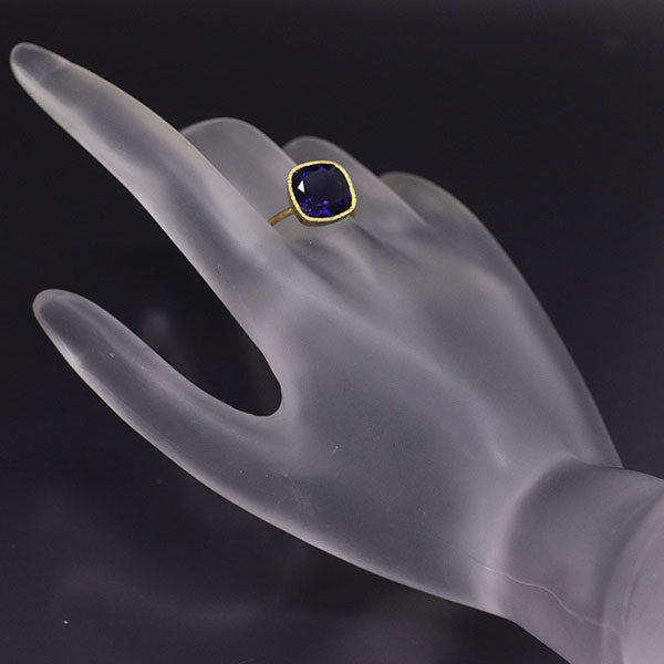 K18YG Iolite Ring 