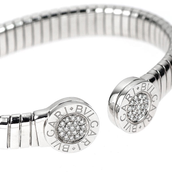 BVLGARI STEEL DIAMOND BANGLE BVLGARI BVLGARI TUBOGAS 