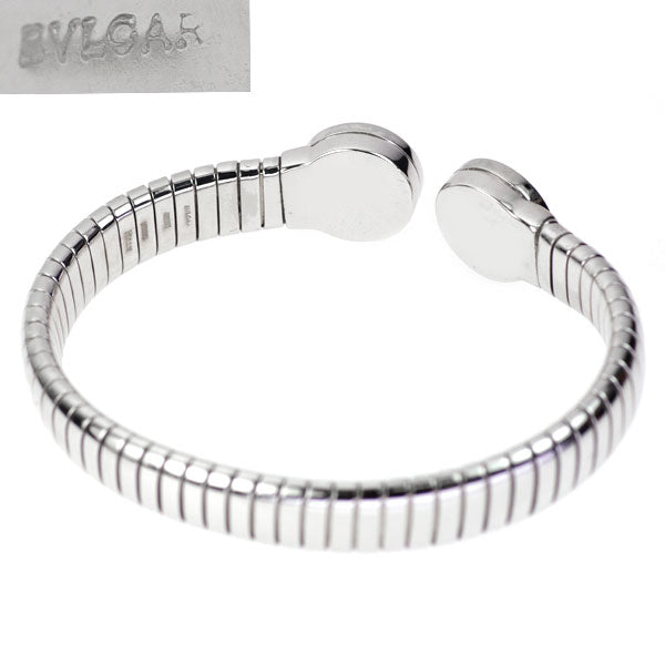 BVLGARI STEEL DIAMOND BANGLE BVLGARI BVLGARI TUBOGAS 