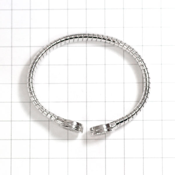 BVLGARI STEEL DIAMOND BANGLE BVLGARI BVLGARI TUBOGAS 