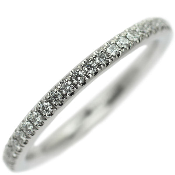 Harry Winston Pt950 Diamond Ring Micro Pavé Full Eternity 