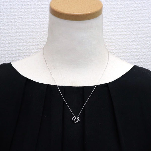 Vendome Aoyama Pt950/ Pt850 Diamond Pendant Necklace 