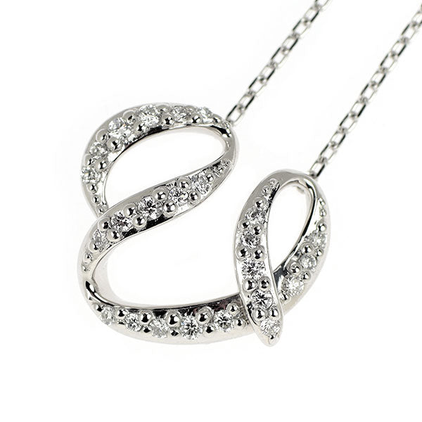 Vendome Aoyama Pt950/ Pt850 Diamond Pendant Necklace 