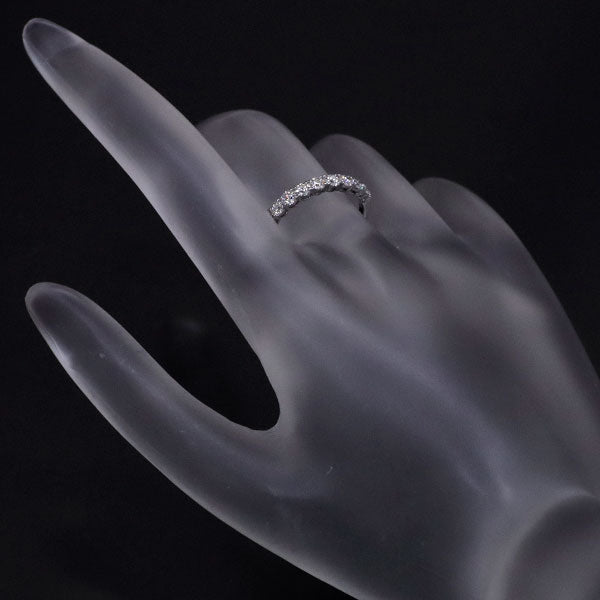 Wish Upon a Star Pt900 Diamond Ring 0.651ct Half Eternity 