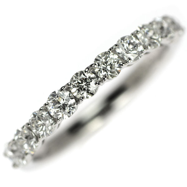 Wish Upon a Star Pt900 Diamond Ring 0.651ct Half Eternity 