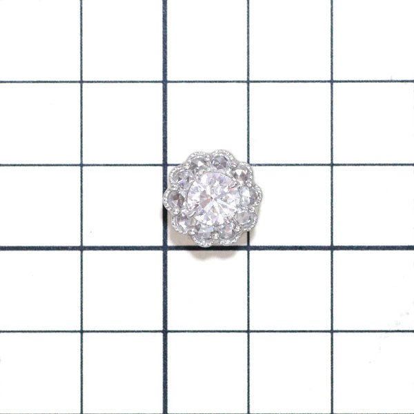 平和堂貿易 Pt950 ダイヤモンド ペンダントトップ 1.013ct D0.40ct