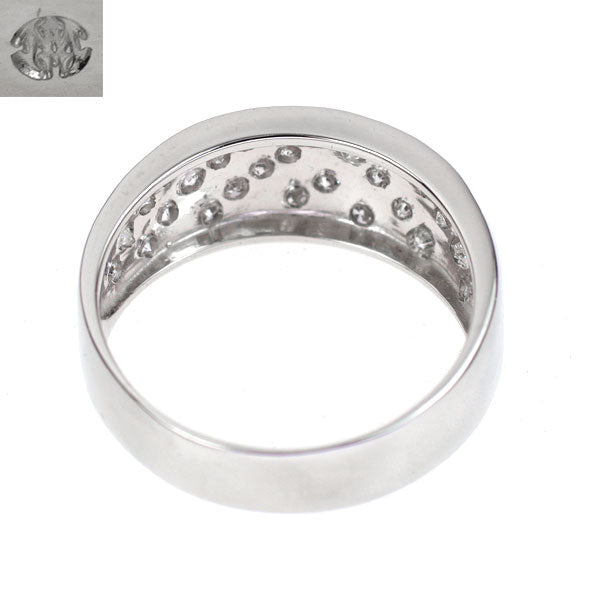 Monnickendam Pt900 Diamond Ring 0.90ct 