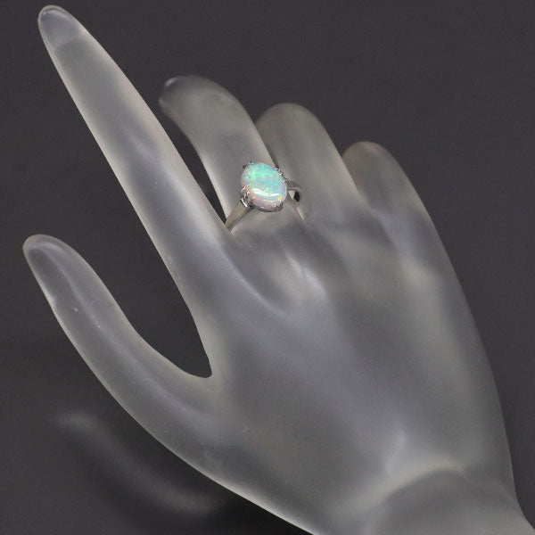 K14WG Opal Ring, Vintage Product with Senbon-Okashi 