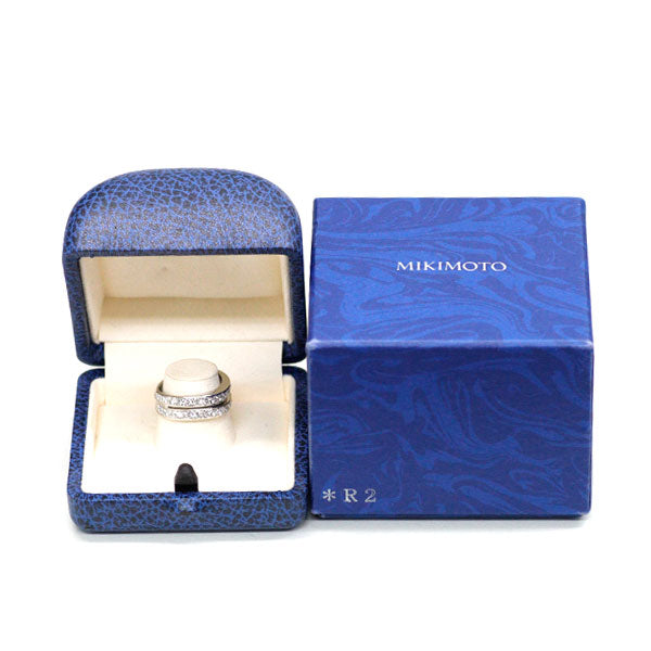 MIKIMOTO Pt950 Diamond Ring 0.75ct 