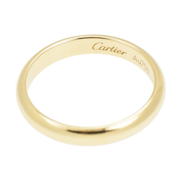 Cartier K18YG Ring Band Size 57 