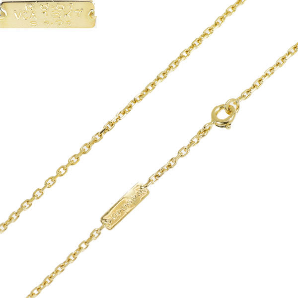 Van Cleef &amp; Arpels K18YG Chain Necklace 