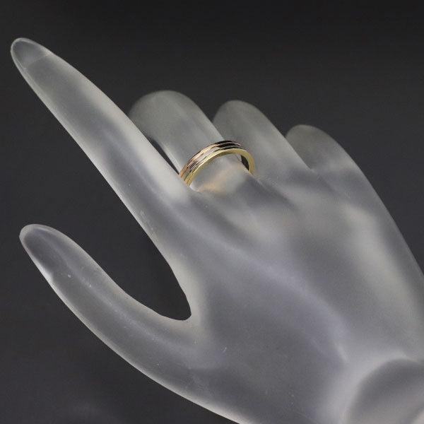 Cartier K18YG/WG/PG Ring Size 55 Vendome 