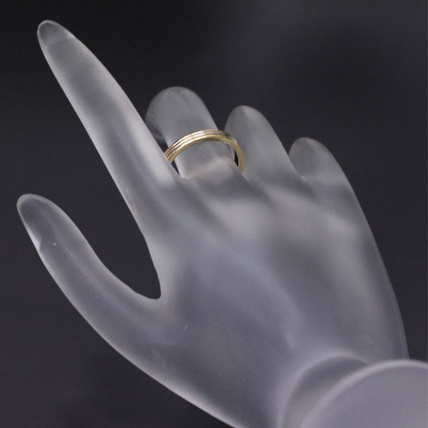 Cartier K18YG/WG/PG Ring Size 59 Vendome 