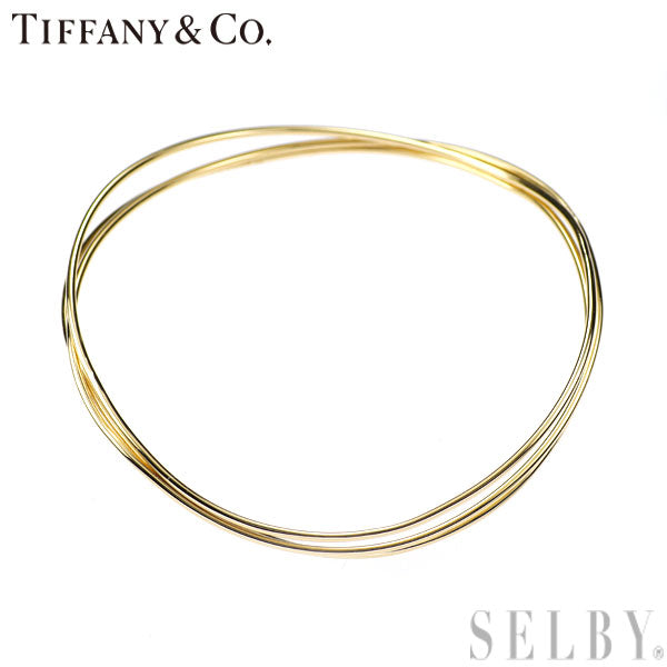 Tiffany K18YG Bangle 