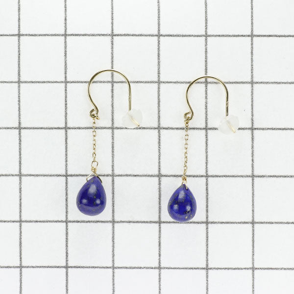 K18YG Lapis Lazuli Earrings 