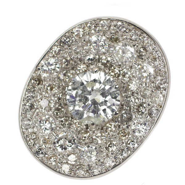 Pt900 ダイヤモンド ペンダントトップ 1.331ct J I1 G D1.76ct