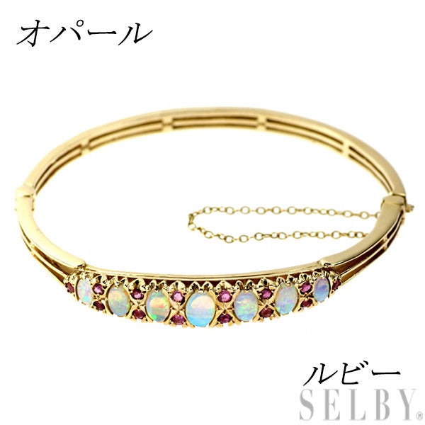 K9YG Opal Ruby Bangle Vintage 