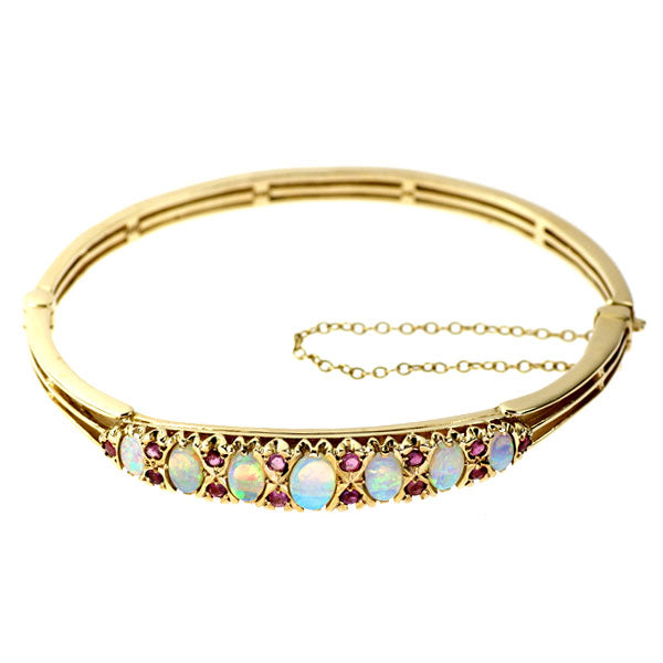 K9YG Opal Ruby Bangle Vintage 