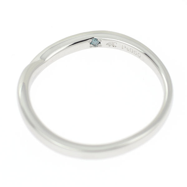 4℃ Pt950 Diamond Ring 