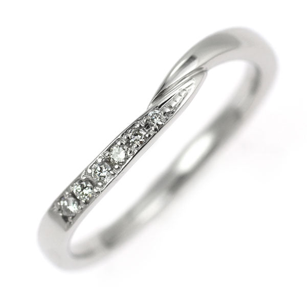 4℃ Pt950 Diamond Ring 