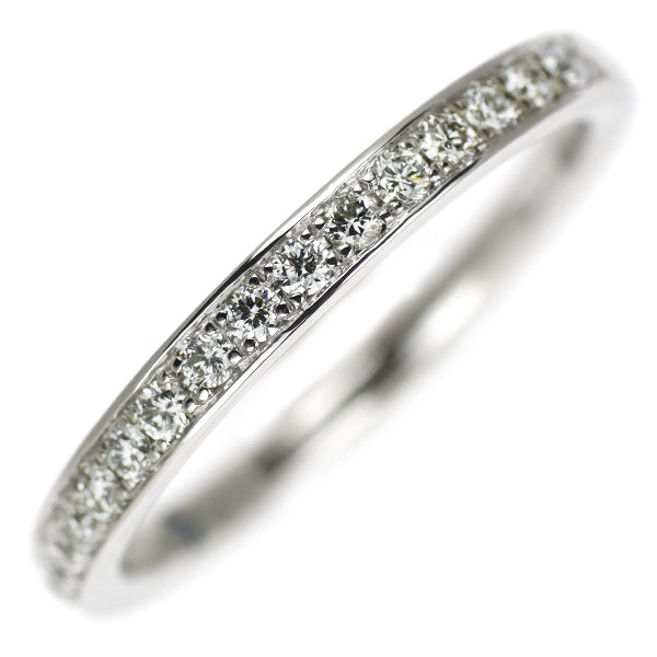 4℃ Pt950 Diamond Ring Half Eternity