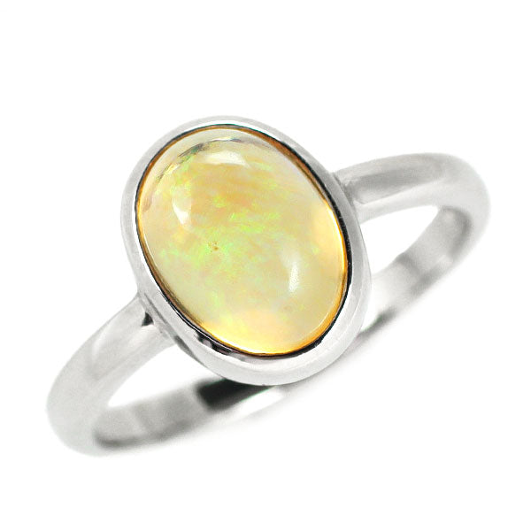 Pt900 Opal Ring 1.54ct Candy 