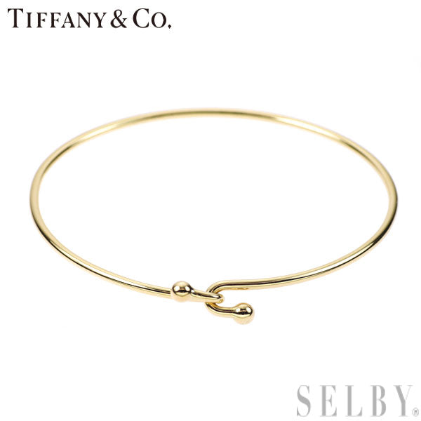 Tiffany K14YG Bangle Double Hook 