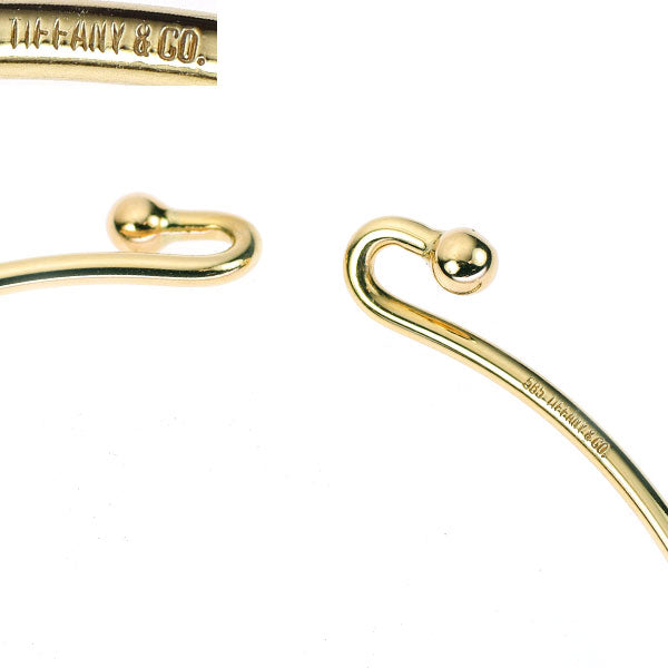 Tiffany K14YG Bangle Double Hook 